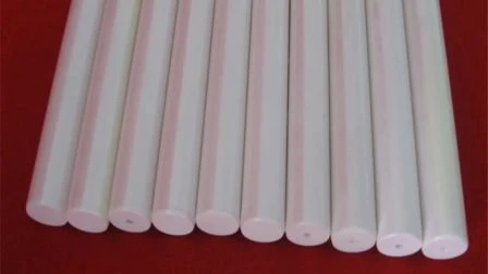 Fine Grinding Al2O3 95 99 Alumina Ceramic Solid Rods for Industrial